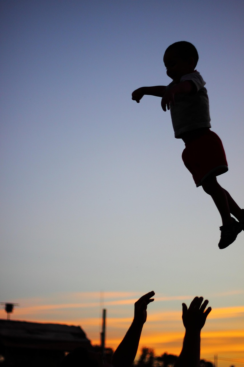 kid, play, fly, flying, playing, flight, happy